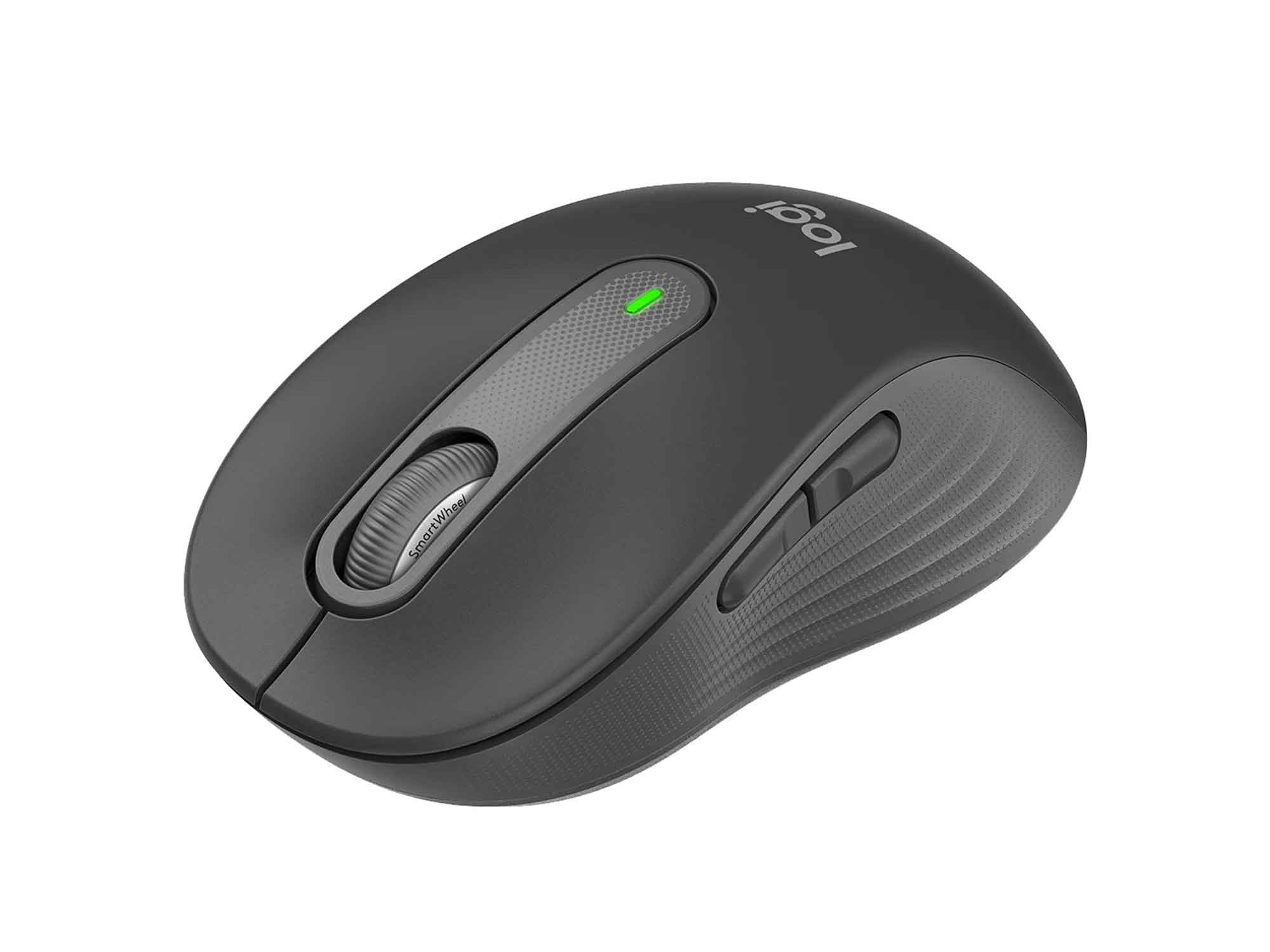 компьютерные мыши logitech m650 signature wireless/bluetooth (graphite ...